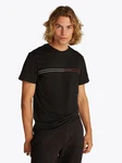Tommy Jeans T-Shirt Schwarz/Dunkelrot/Grün/Bordeaux/Rot Tommy Jeans T-Shirt Schwarz/Dunkelrot/Grün/Bordeaux/Rot
