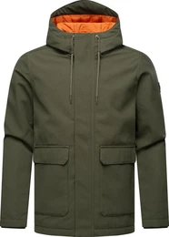 Winterjacke Mr Them stylische Herren Outdoorjacke mit groer Kapuze