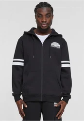Southpole Hoodie College Zip Hoody Schwarz/Dunkelgrau
