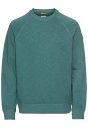 camel active Sweatjacke Sweatshirt Türkis/Grün