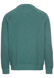 camel active Sweatjacke Sweatshirt Türkis/Grün