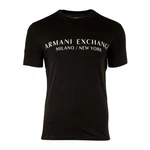 ARMANI EXCHANGE T-Shirt '8NZT72' Schwarz/Rot/Dunkelrot/Dunkelgrün