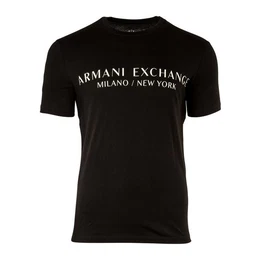 T-Shirt Herren T-Shirt - Schriftzug, Rundhals, Cotton (Packung, 1er Pack)