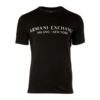 ARMANI EXCHANGE T-Shirt '8NZT72' Schwarz/Rot/Dunkelrot/Dunkelgrün