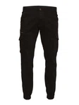 Jack & Jones Cargohose OLLIE JJARIS Khaki/Schwarz