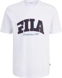 Fila T-Shirt Lanaken Regular Graphic Tee Weiß/Rosa