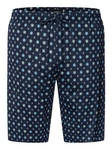 Hanro Schlafshorts Night & Day Dunkelblau/Blau