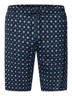 Hanro Schlafshorts Night & Day Dunkelblau/Blau Hanro Schlafshorts Night & Day Dunkelblau/Blau