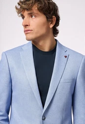 Roy Robson Hosenanzug Slim Fit Hellblau/Blau