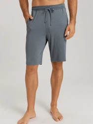 Hanro Pyjamashorts Casuals Grau/Blau/Dunkelblau/Hellgrau/Hellblau