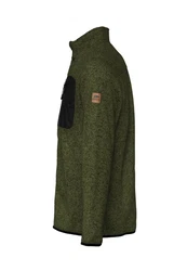 FORSBERG Strickjacke Dunkelgrün/Grün