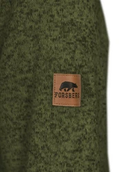 FORSBERG Strickjacke Dunkelgrün/Grün