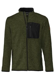 Strickjacke warme Strickjacke mit Brusttasche