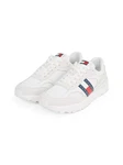Tommy Jeans Sneaker Ess Technical Running Creme/Weiß