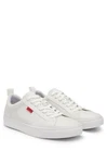 HUGO Sneaker Morrie Tenn napu mit Markendetails weiß