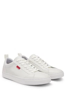 HUGO Sneaker Morrie Tenn napu mit Markendetails
