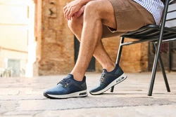 Rieker Slip-On Sneaker Dunkelblau/Hellblau/Blau