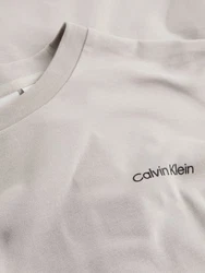Calvin Klein T-Shirt Micro Logo Khaki/Braun/Beige/Grau
