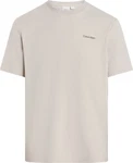Calvin Klein T-Shirt Micro Logo Khaki/Braun/Beige/Grau