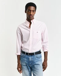 Gant Langarmhemd navy/rosa/rot/weiß