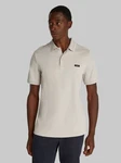 Calvin Klein Poloshirt STRETCH PIQUE TIPPING POLO Khaki/Beige/Braun
