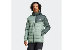 adidas TERREX Outdoorjacke MT DOWN HO J Grün/Hellgrün