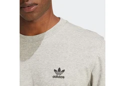 adidas Originals T-Shirt Trefoil Essentials Hellgrau/Khaki/Grau