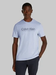 Calvin Klein T-Shirt CP-DOUBLE LOGO T-SHIRT Hellblau/Blau