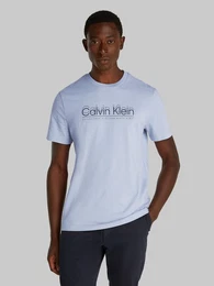 T-Shirt CP-DOUBLE LOGO T-SHIRT mit groem Logoschriftzug