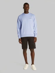 Calvin Klein CP-LINEAR BOX LOGO SWEATSHIRT Blau/Hellblau
