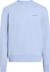 Calvin Klein CP-LINEAR BOX LOGO SWEATSHIRT Blau/Hellblau