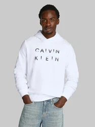 Calvin Klein Hoodie CP-ENLARGED LOGO HOODIE Blau/Weiß/Schwarz/Rot/Türkis