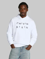 Calvin Klein Hoodie CP-ENLARGED LOGO HOODIE Blau/Weiß/Schwarz/Rot/Türkis