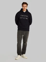 Calvin Klein Hoodie CP-ENLARGED LOGO HOODIE Blau/Dunkelblau