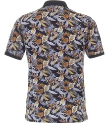 CASAMODA Shirt Blau/Dunkelblau/Gelb/Mischfarben