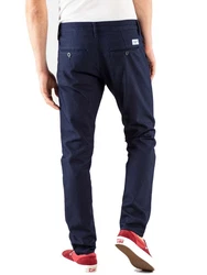 REELL Chinohose Superior Flex Chino Dunkelblau/Hellblau/Blau