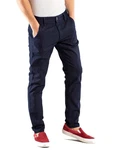 REELL Chinohose Superior Flex Chino Dunkelblau/Hellblau/Blau REELL Chinohose Superior Flex Chino Dunkelblau/Hellblau/Blau