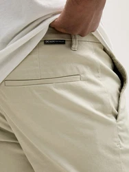 TOM TAILOR Denim Chinohose Regular Fit Khaki/Beige