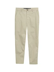 TOM TAILOR Denim Chinohose Regular Fit Khaki/Beige