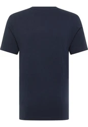 MUSTANG Kurzarmshirt Style Austin Dunkelblau