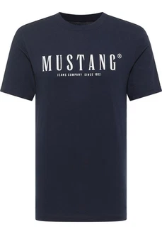 MUSTANG Kurzarmshirt Style Austin Dunkelblau