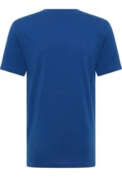 MUSTANG Kurzarmshirt Style Austin Blau/Dunkelblau