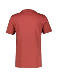 LERROS T-Shirt mit Brustprint Orange/Rot