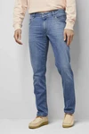 MEYER 5-Pocket Jeans M5 Slim Blau/Hellblau