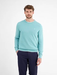 LERROS Strickpullover STRICK Türkis/Hellblau/Blau