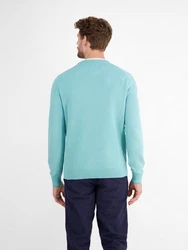 LERROS Strickpullover STRICK Türkis/Hellblau/Blau