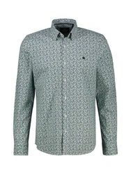 LERROS Langarmhemd Button-Down-Kragen 