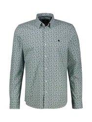 LERROS Langarmhemd Button-Down-Kragen 