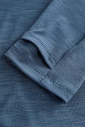 Next Langarmshirt mit Mesh Grau/Blau/Hellblau
