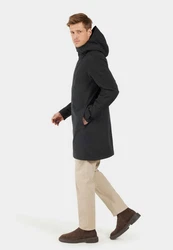 Didriksons Funktionsparka GEORGE USX PARKA Dunkelgrau/Schwarz/Grau